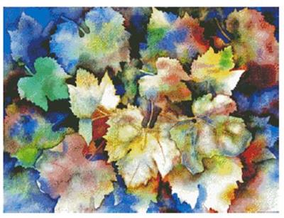 (image for) Watercolor Leaves